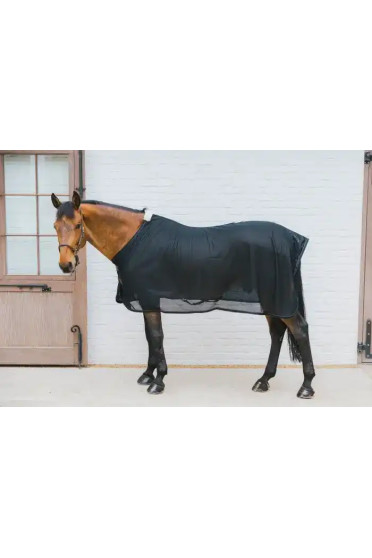 Kentucky Horsewear Mesh Fly Sheet Navy, Perfect voor transport of in de molen Kentucky Horsewear Mesh Fly Sheet Navy, Perfect voor transport of in de molen