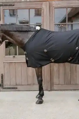 Deze deken houdt je paard comfortabel tijdens de zomer of transport.