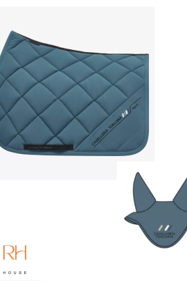 Ridershouse: CT Dash Jumping Saddle Pad - Blauw