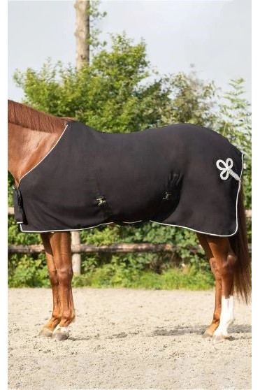 QHP Fleecedeken Ornament Zwart kopen? - verkrijgbaar QHP Fleecedeken Ornament Zwart kopen? - verkrijgbaar