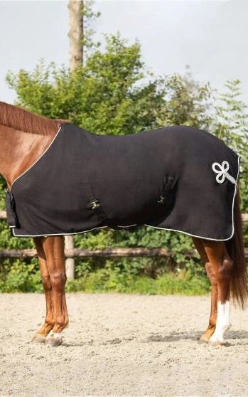QHP Fleecedeken Ornament Zwart kopen? - verkrijgbaar QHP Fleecedeken Ornament Zwart kopen? - verkrijgbaar