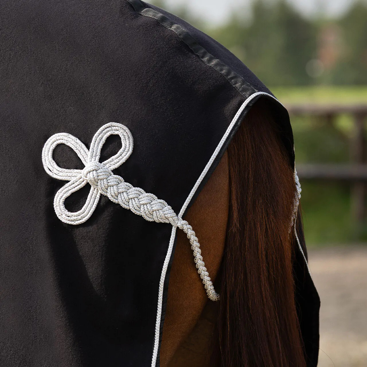 QHP Fleecedeken Ornament Zwart kopen? - verkrijgbaar QHP Fleecedeken Ornament Zwart kopen? - verkrijgbaar