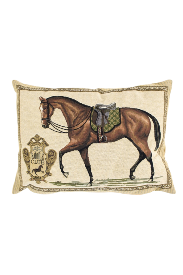 Mars & More Gobelin Cushion Saddle Horse 30*45CM - Green saddlepad Mars & More Gobelin Cushion Saddle Horse 30*45CM - Green saddlepad