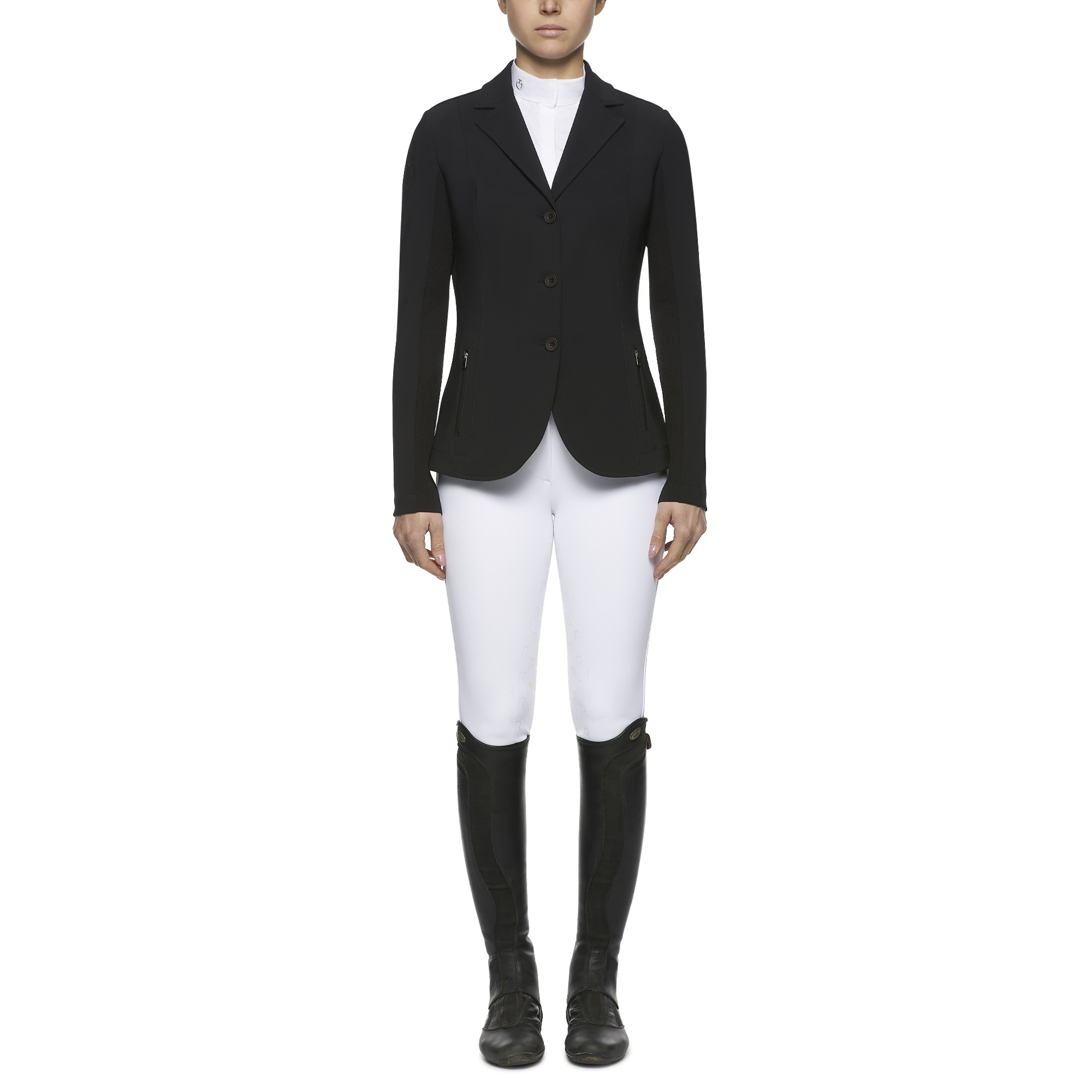 Ridershouse Cavalleria Toscana Tech Knit Dames Rijjasje - Zwart Ridershouse Cavalleria Toscana Tech Knit Dames Rijjasje - Zwart