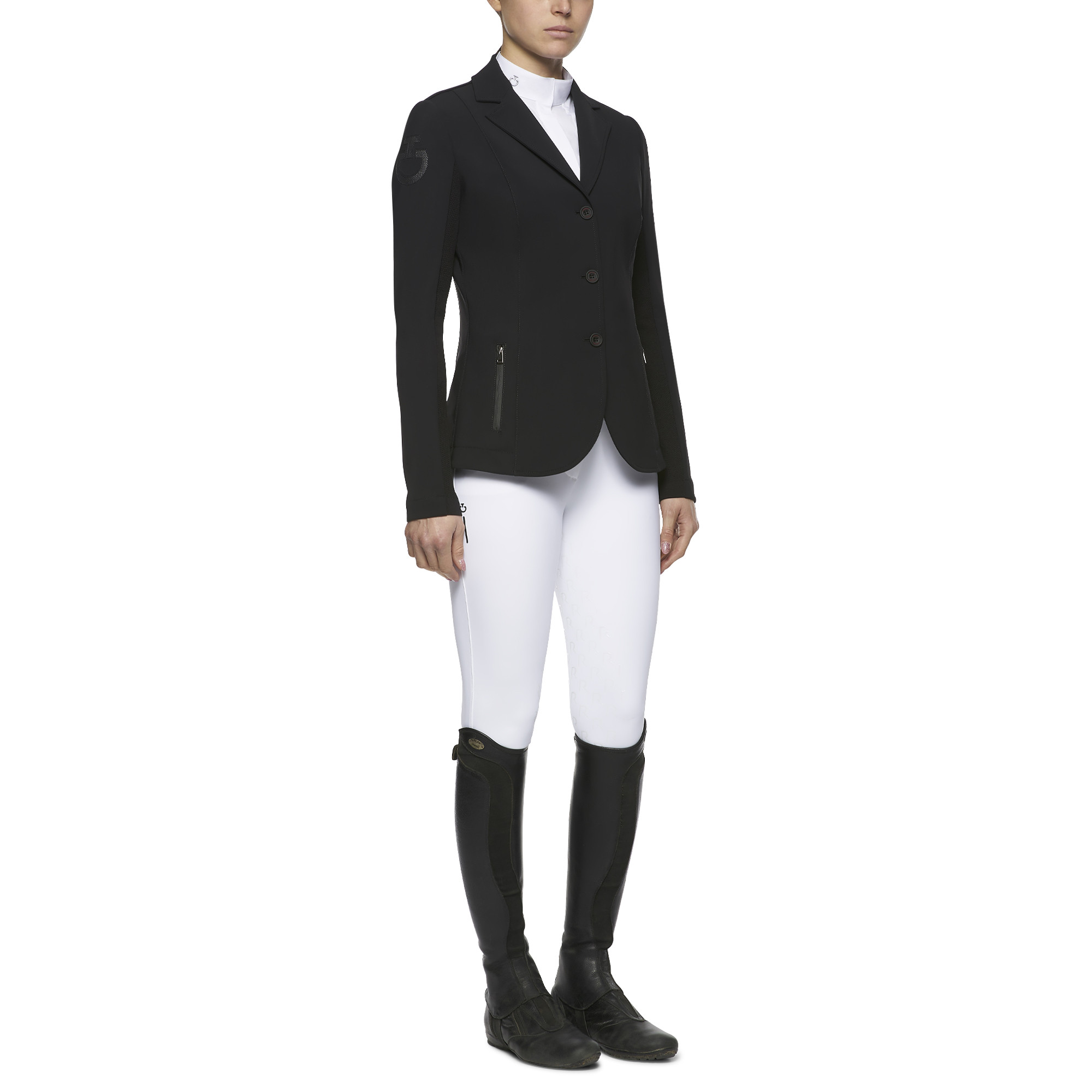 Ridershouse Cavalleria Toscana Tech Knit Dames Rijjasje - Zwart Ridershouse Cavalleria Toscana Tech Knit Dames Rijjasje - Zwart