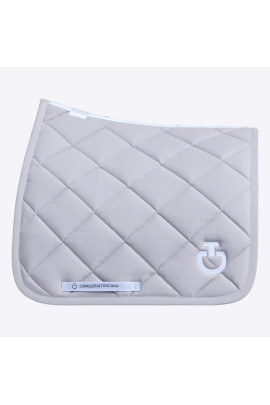 Cavalleria Toscana Diamond Quilted Jersey Spring Zadeldekje - Grijs