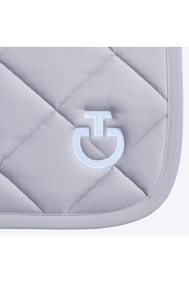 Cavalleria Toscana Diamond Quilted Jersey Spring Zadeldekje - Grijs Cavalleria Toscana Diamond Quilted Jersey Spring Zadeldekje - Grijs