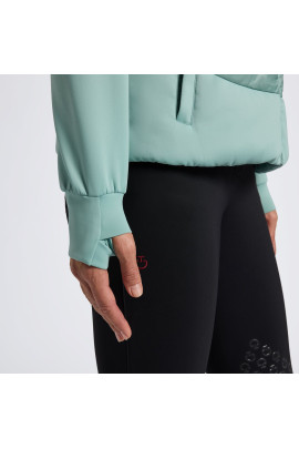 Cavalleria Toscana Dames Parka Jas Gewatteerd Donkergrijs - warme jas Cavalleria Toscana Dames Parka Jas Gewatteerd Donkergrijs - warme jas