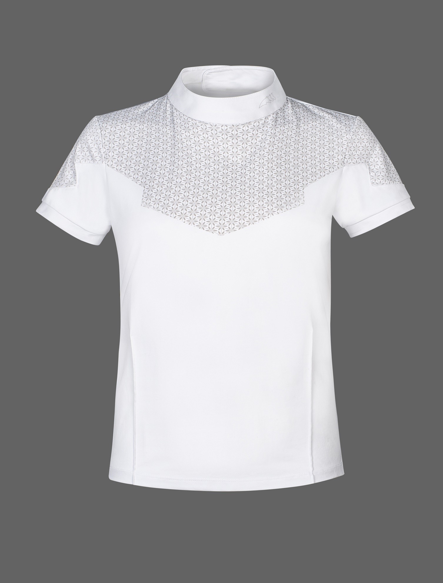 Equiline Meisjes Wedstrijdshirt Snowhite Equiline Meisjes Wedstrijdshirt Snowhite