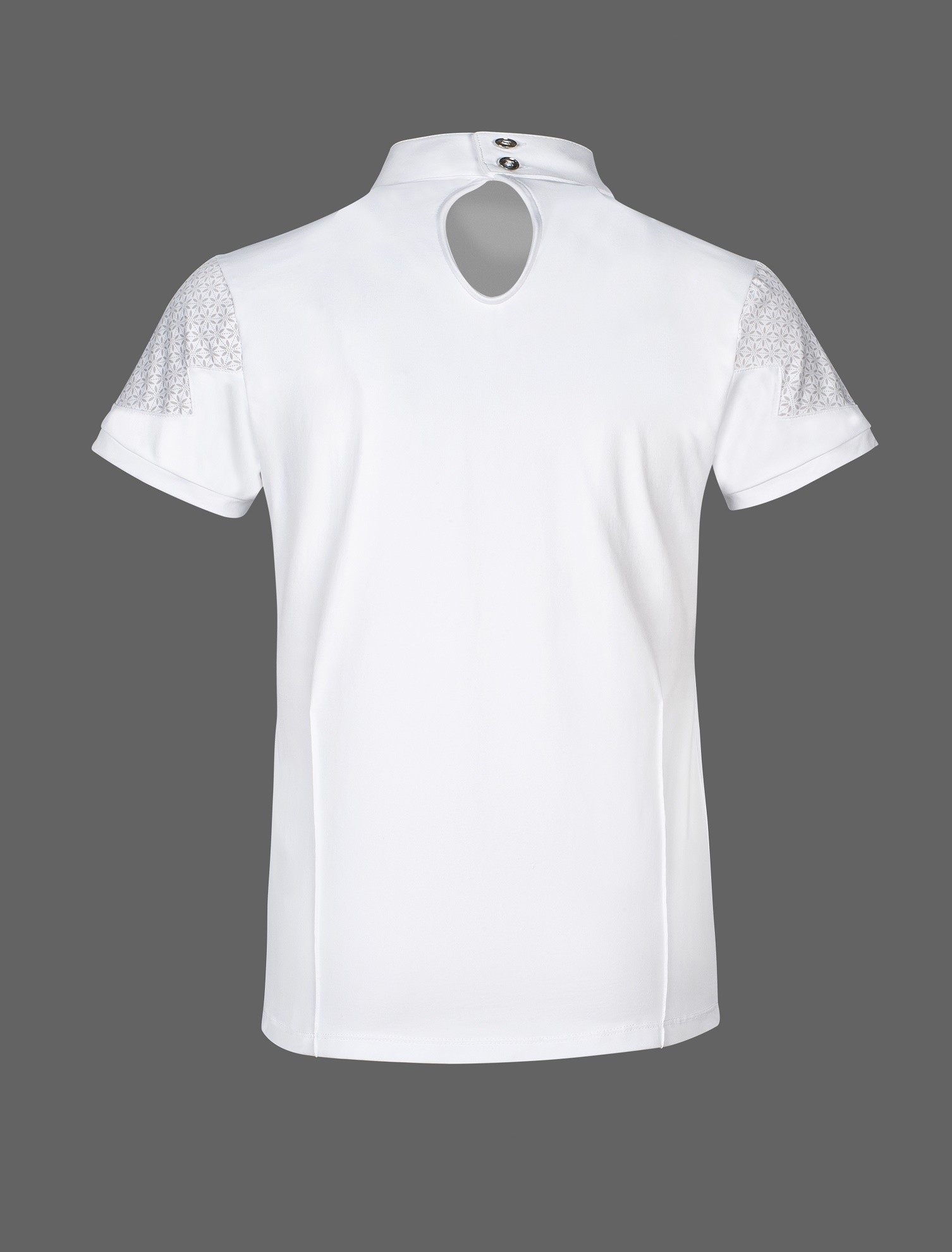 Equiline Meisjes Wedstrijdshirt Snowhite Equiline Meisjes Wedstrijdshirt Snowhite