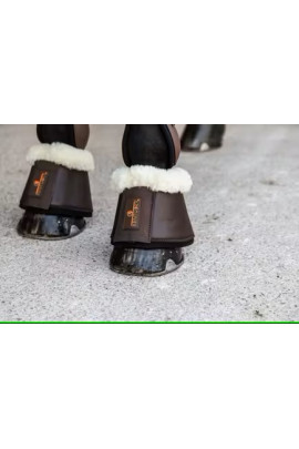 De lederen springschoenen met wol bieden een uitstekende schok absorptie en maximale bescherming.