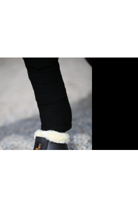 De lederen springschoenen met wol bieden een uitstekende schok absorptie en maximale bescherming.