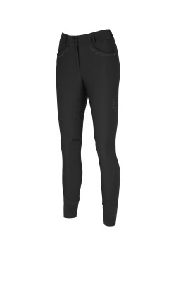 Pikeur Dames Ceelina SD Rijbroek High Waist Full Grip - Zwart