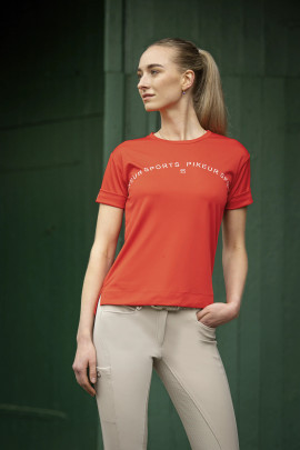 Shop Het Rode Pikeur T-Shirt – Sportief & Comfortabel