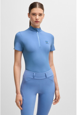 MAIRA TRAINING SHIRT STRIPES RIVIERA