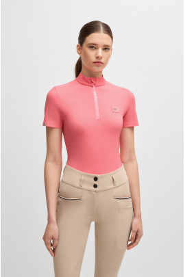 MAIRA TRAINING SHIRT STRIPES PINK