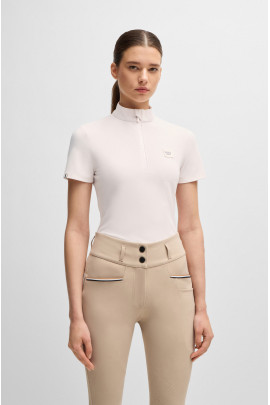 MAIRA TRAINING SHIRT PIQUEE PEARL