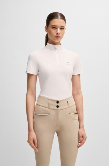 MAIRA TRAINING SHIRT PIQUEE PEARL MAIRA TRAINING SHIRT PIQUEE PEARL