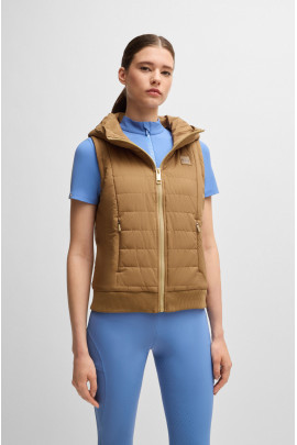 FALLY PUFFER VEST CAMEL