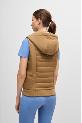 FALLY PUFFER VEST CAMEL