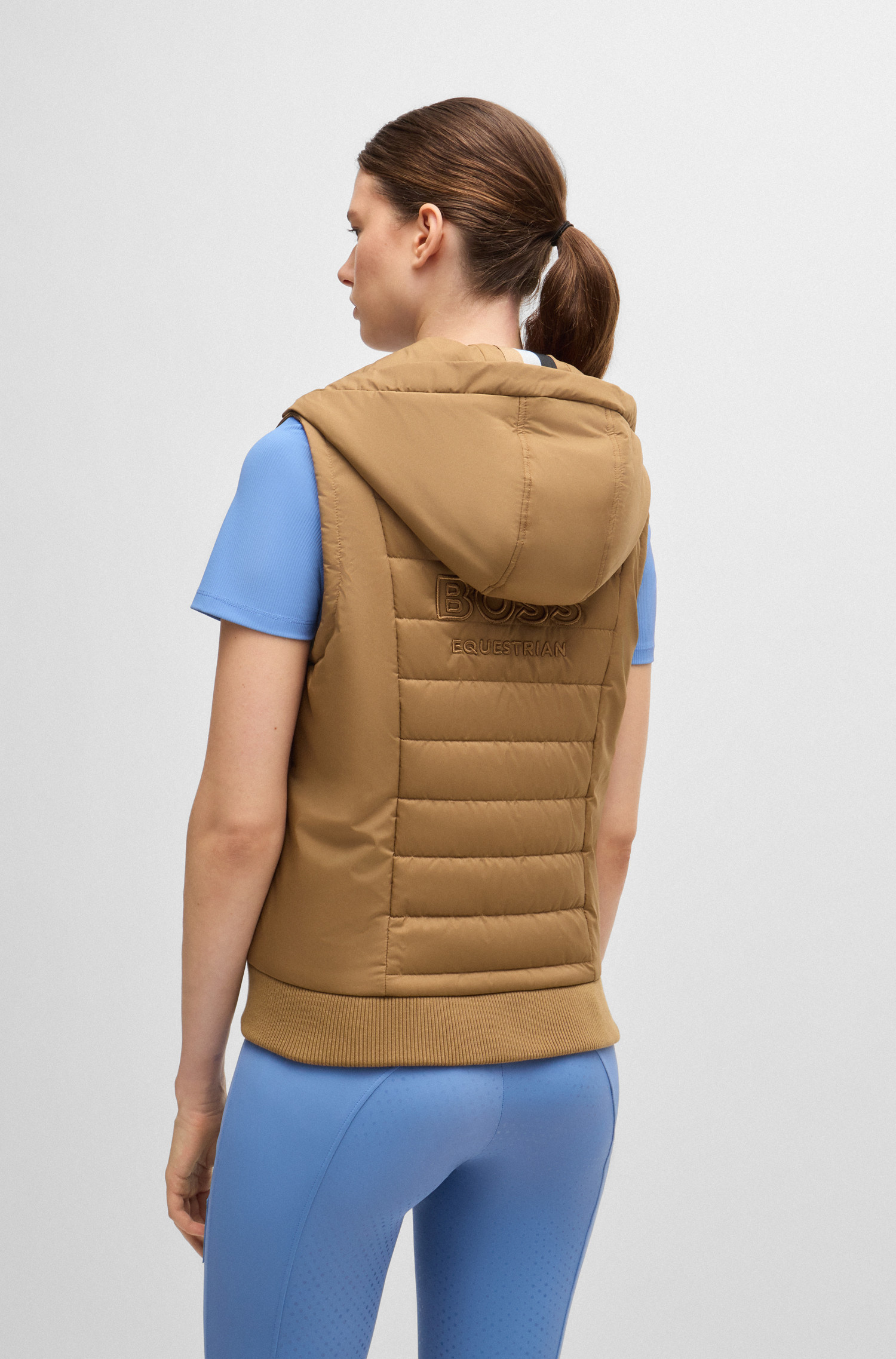 FALLY PUFFER VEST CAMEL