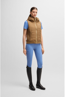 FALLY PUFFER VEST CAMEL