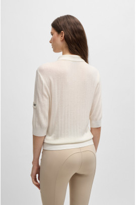 COREY KNITWEAR POLO SOFT CREAM COREY KNITWEAR POLO SOFT CREAM