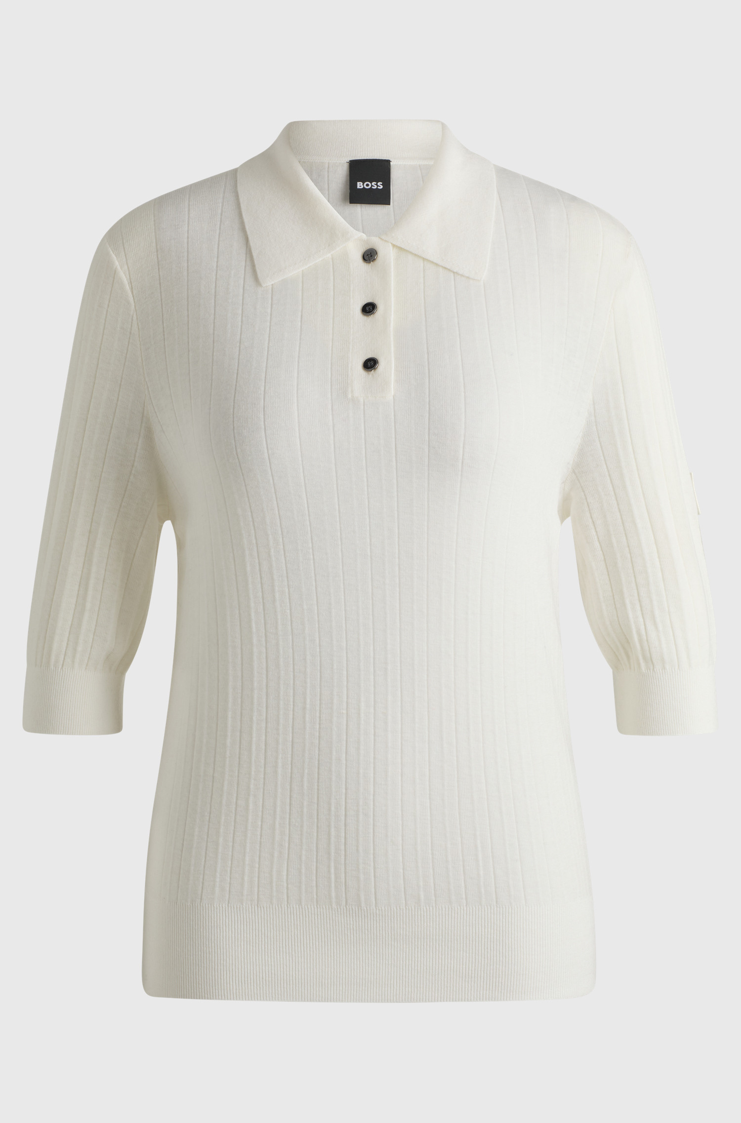 COREY KNITWEAR POLO SOFT CREAM COREY KNITWEAR POLO SOFT CREAM