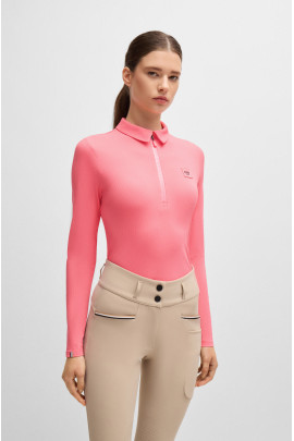 CHESS TRAINING SHIRT STRIPES PINK