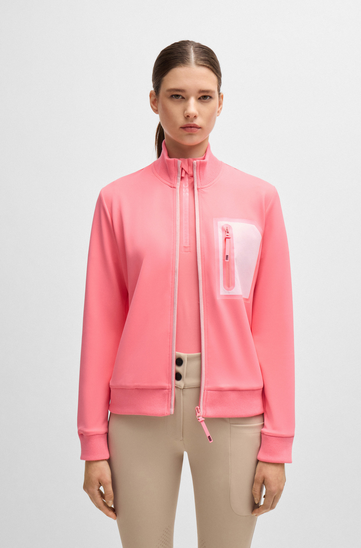AVA FUNCTION CARDIGAN PINK