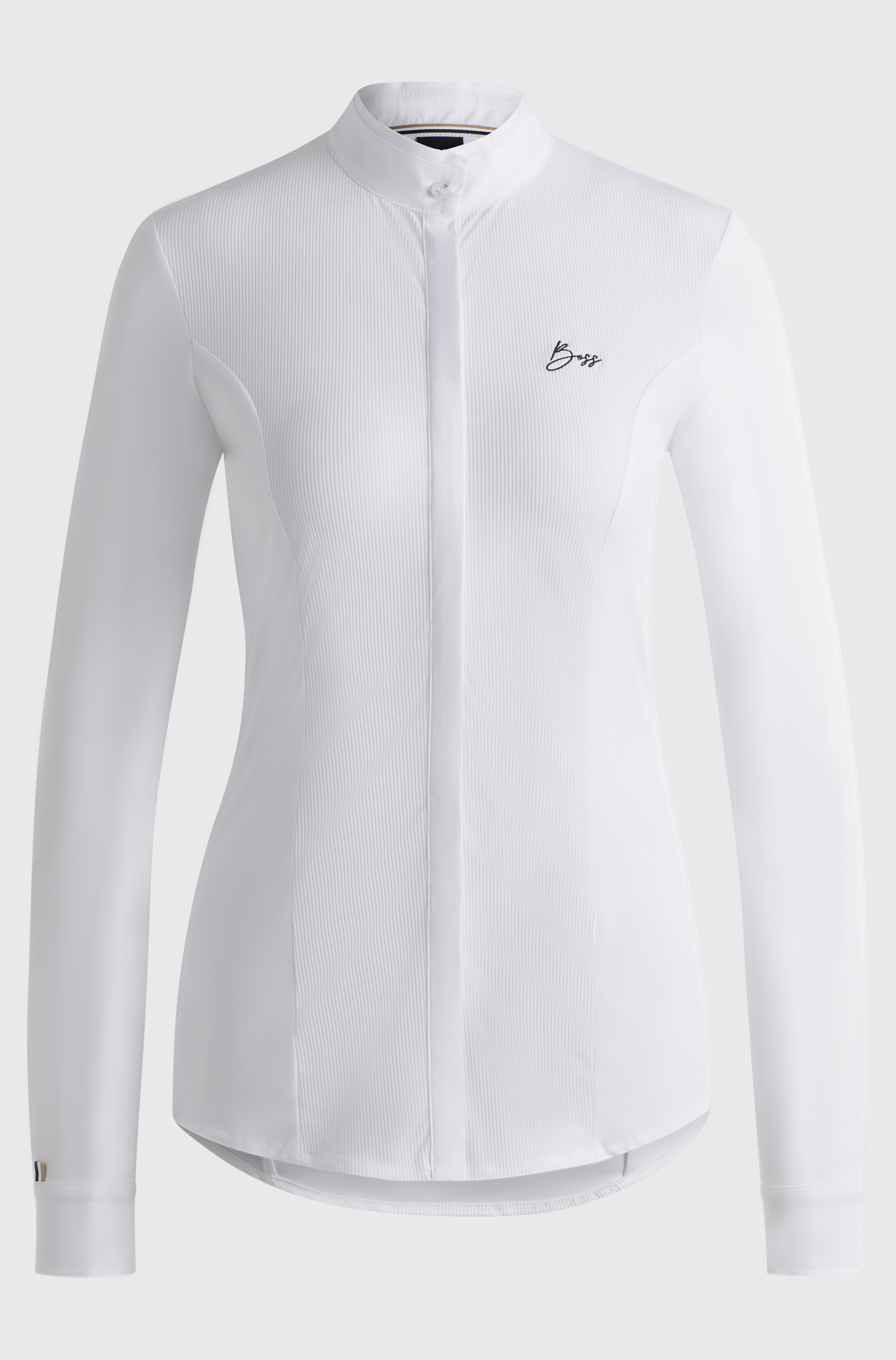 BOSS EQUESTRIAN Dames Wedstrijd Shirt Emma Wit - Ridershouse.com BOSS EQUESTRIAN Dames Wedstrijd Shirt Emma Wit - Ridershouse.com
