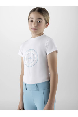 Equiline Kids T-Shirt Galy - White