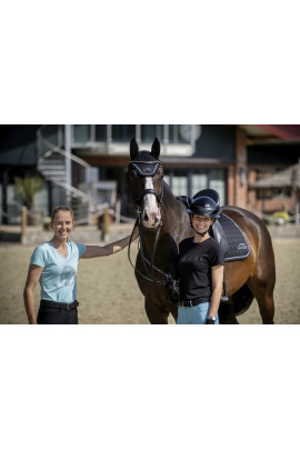 Equiline Women's T-Shirt Gelig Glamour - Black Equiline Women's T-Shirt Gelig Glamour - Black