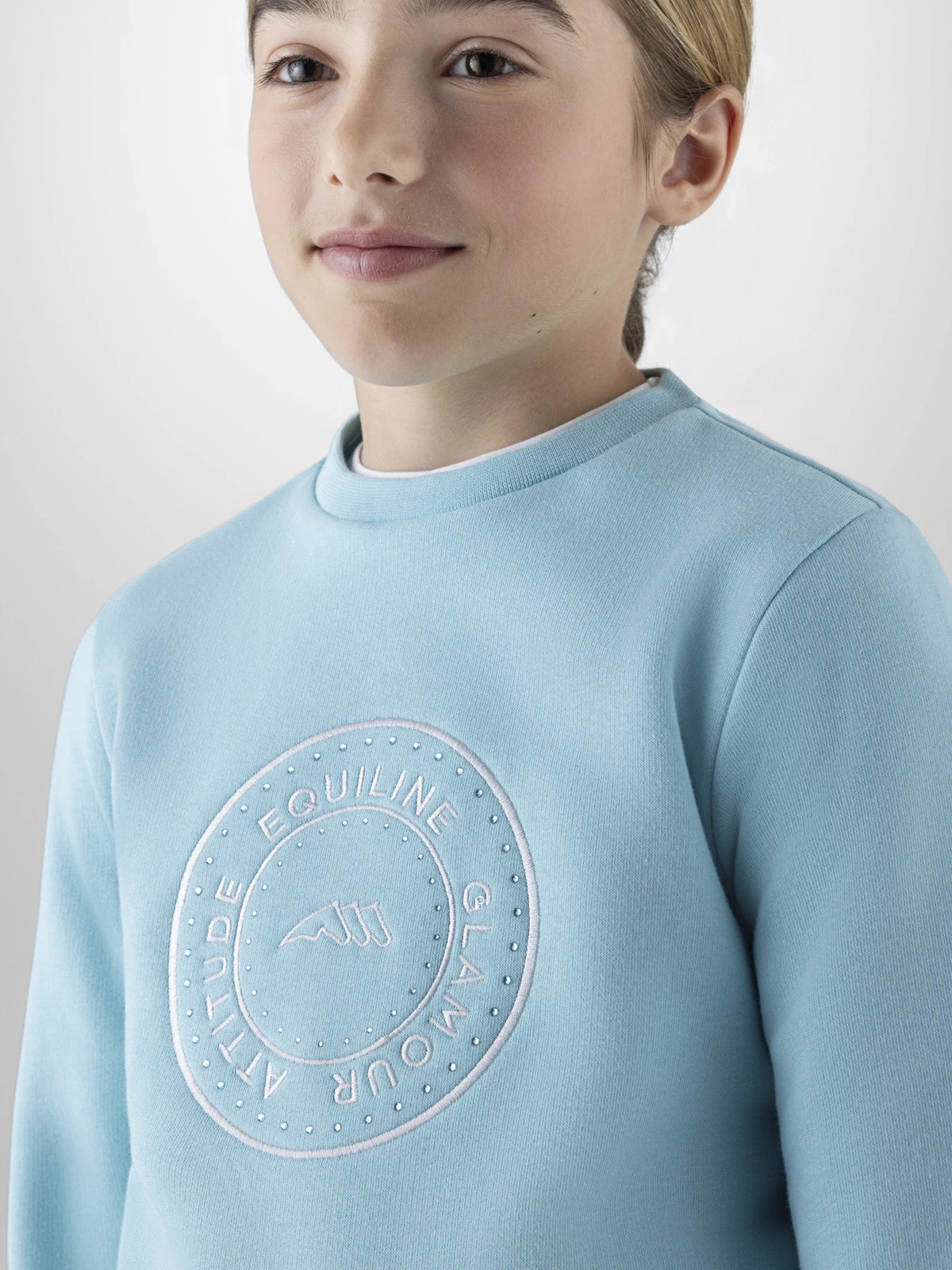 Equiline Kinder Sweater Gory - Tibetan Stone