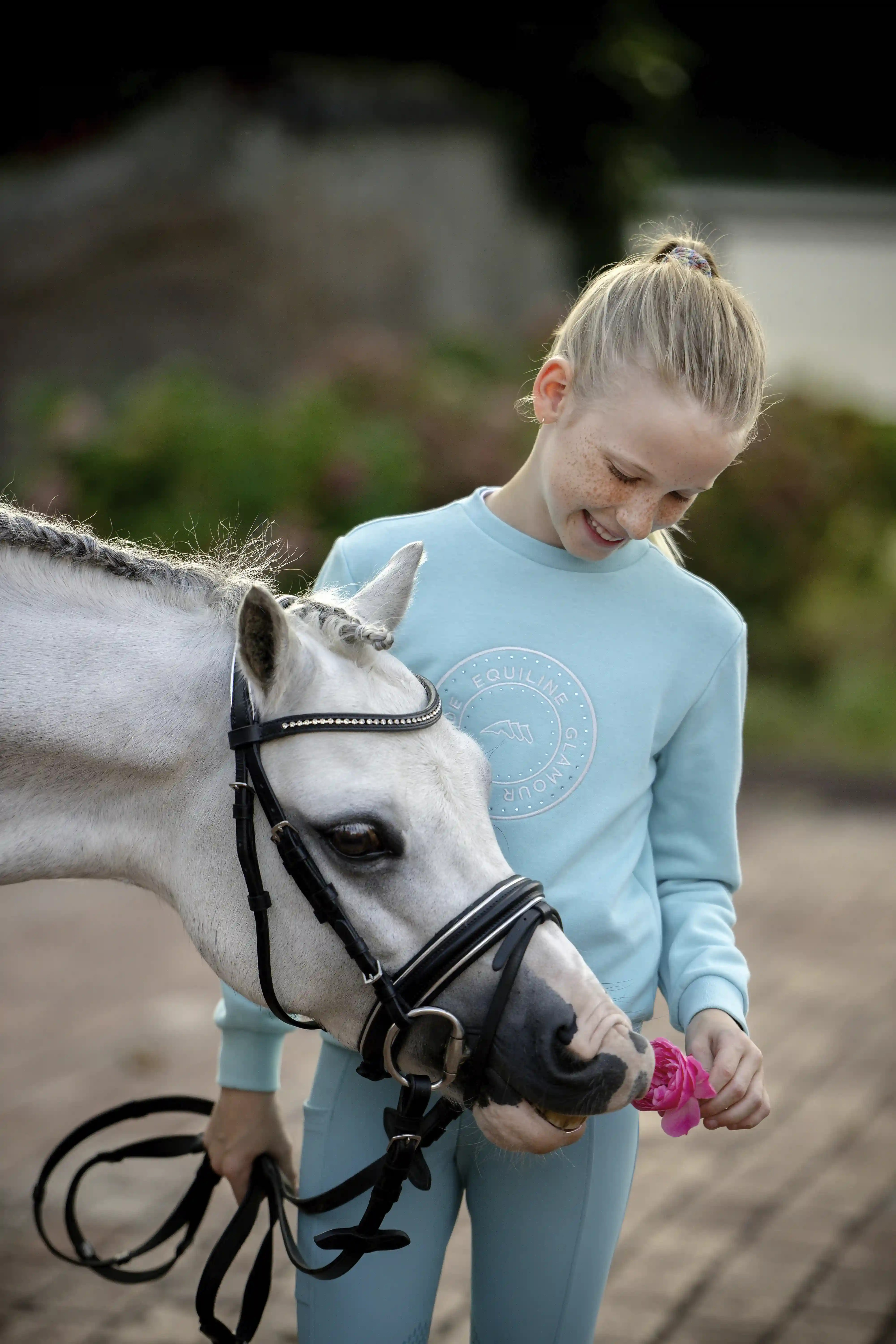 Equiline Kids Sweater Gory - Tibetan Stone