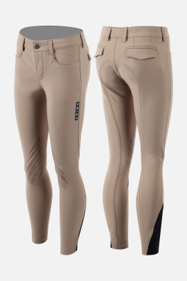 Animo Kids Riding Breeches Knee Grip Neneh - Beige - Kids collection
