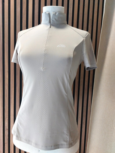 Equiline Dames Trainingsshirt Cyelec - Dove Equiline Dames Trainingsshirt Cyelec - Dove
