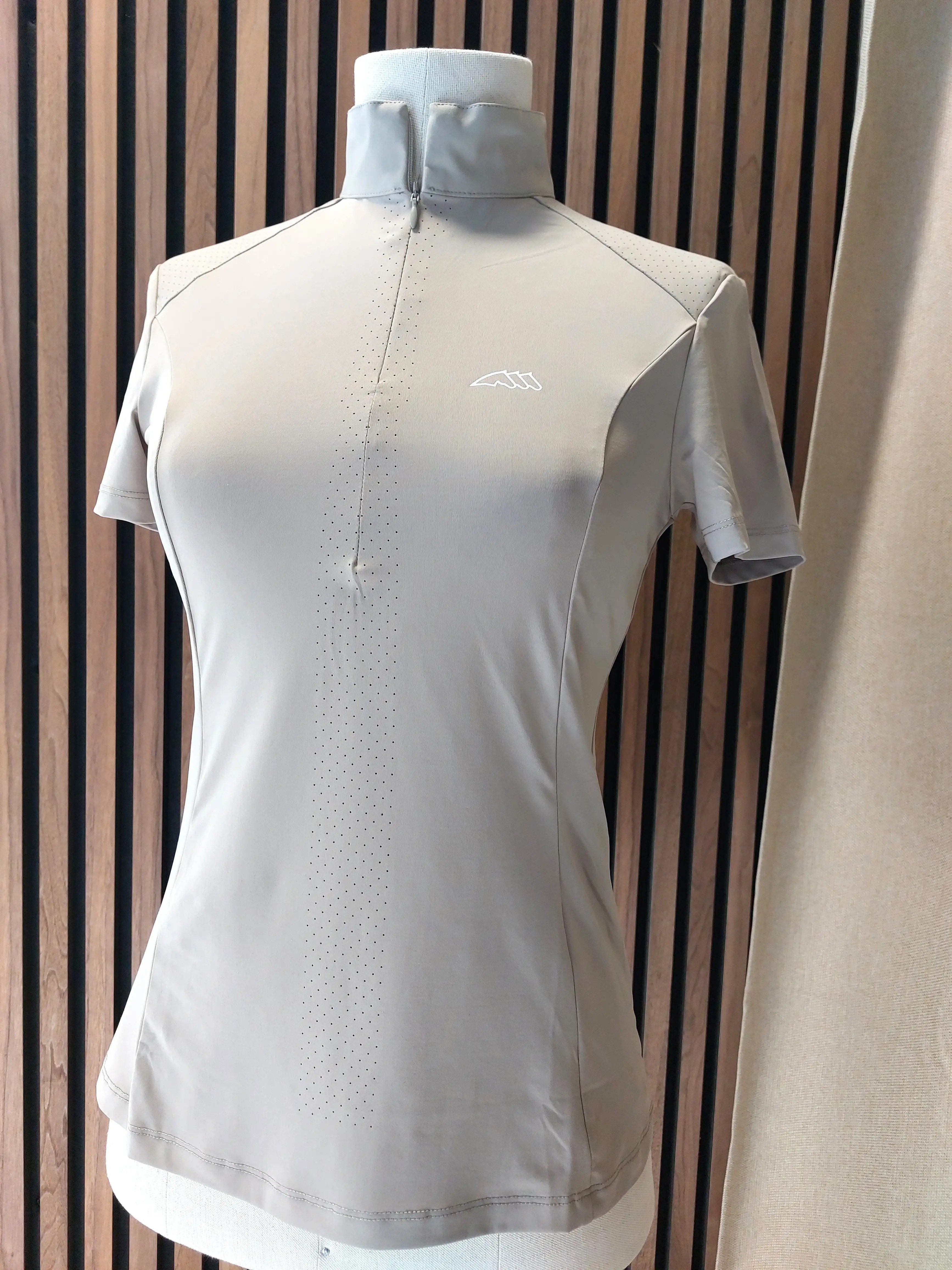 Equiline Women's Training Shirt Cyelec - Dove Equiline Women's Training Shirt Cyelec - Dove