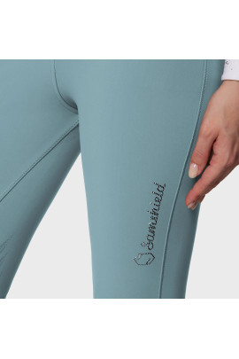 Samshield Women's Riding Breeches Claranova Full Grip - Spring Sky | Ridershouse Samshield Women's Riding Breeches Claranova Full Grip - Spring Sky | Ridershouse