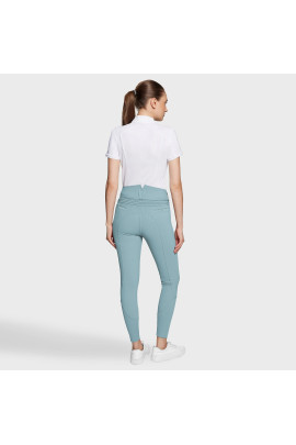 Samshield Women's Riding Breeches Claranova Full Grip - Spring Sky | Ridershouse Samshield Women's Riding Breeches Claranova Full Grip - Spring Sky | Ridershouse