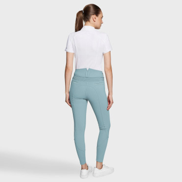 Samshield Women's Riding Breeches Claranova Full Grip - Spring Sky | Ridershouse Samshield Women's Riding Breeches Claranova Full Grip - Spring Sky | Ridershouse