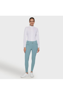 Samshield Dames Rijbroek Claranova Full Grip - Spring Sky | Bestel Nu