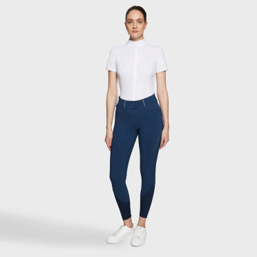 Samshield Dames Rijbroek Claranova Full Grip - Celestial Blue