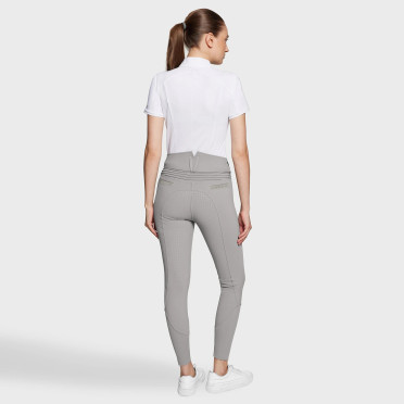 Samshield Women's Riding Breeches Claranova Full Grip - Mineral Samshield Women's Riding Breeches Claranova Full Grip - Mineral