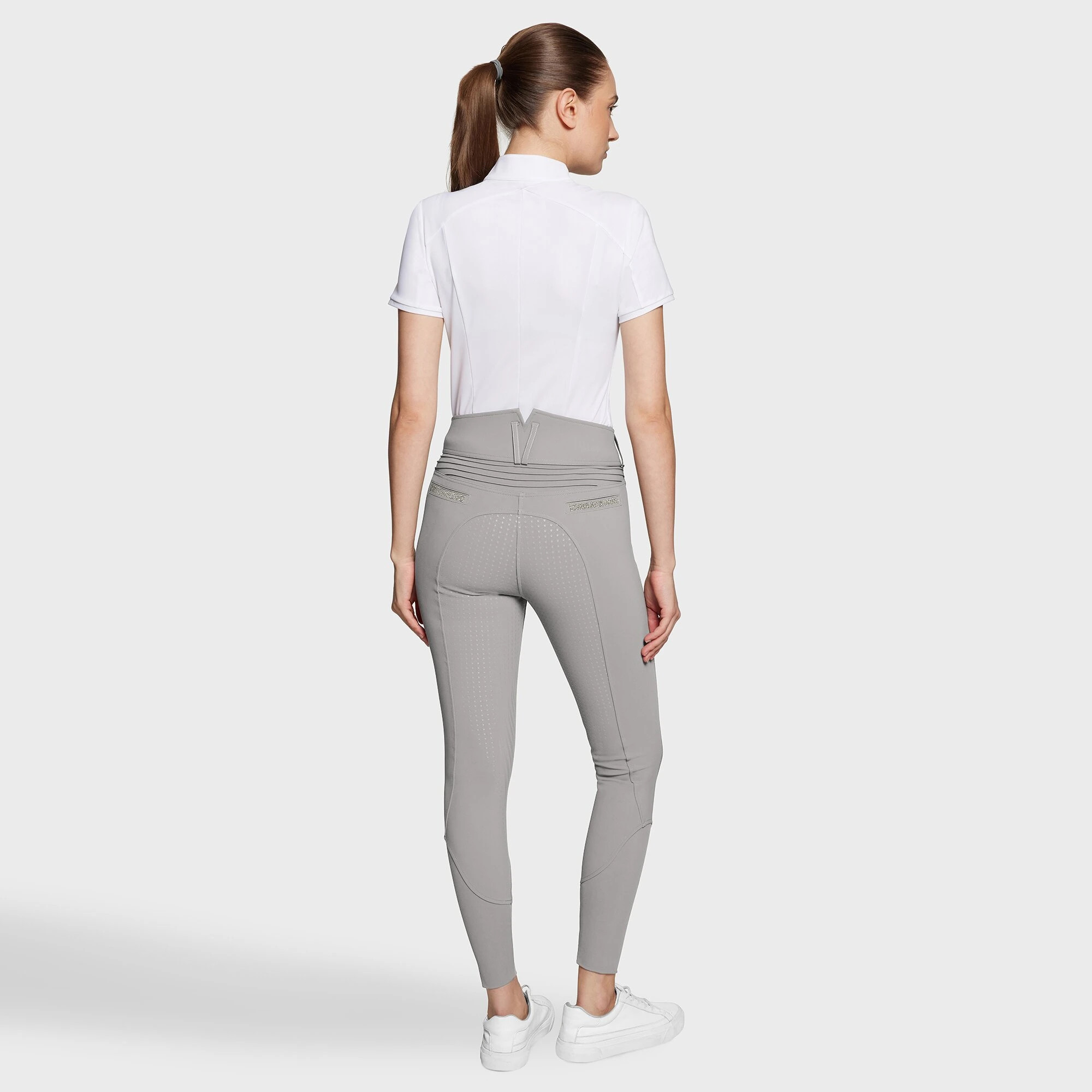Samshield Dames Rijbroek Claranova Full Grip - Mineral Samshield Dames Rijbroek Claranova Full Grip - Mineral