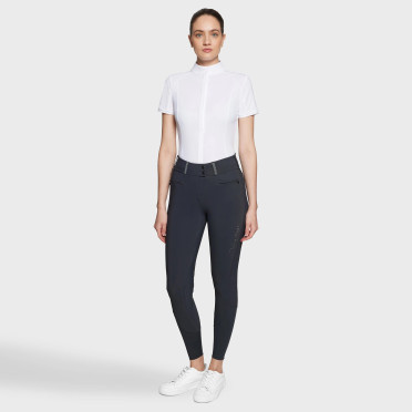 Samshield Women's Riding Breeches Claranova Full Grip - Anthracite Samshield Women's Riding Breeches Claranova Full Grip - Anthracite