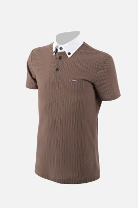 Animo Jongens Wedstrijdshirt Anson - Choco Bruin
