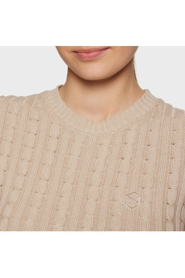 Samshield Dames Pullover Lidy Korte Mouw - Sand