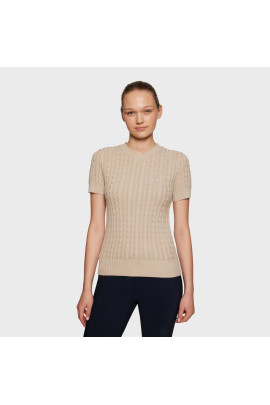 Samshield Dames Pullover Lidy Korte Mouw - Sand