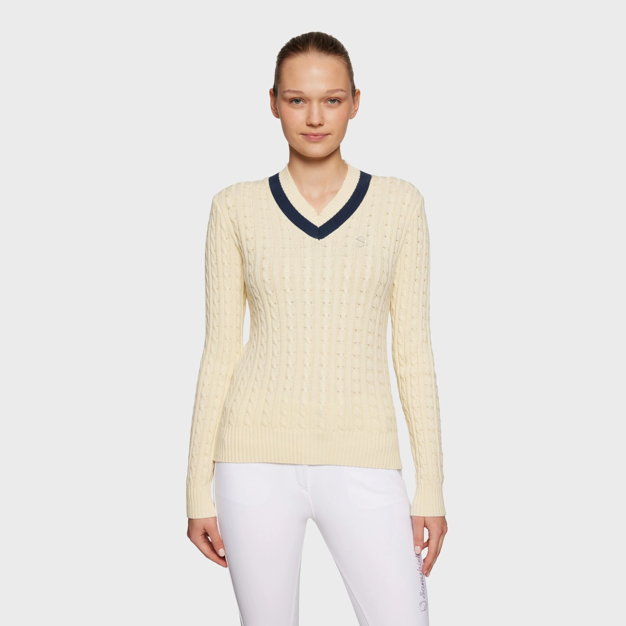 Samshield Dames Pullover Lisa Colored - Lemonade/Navy